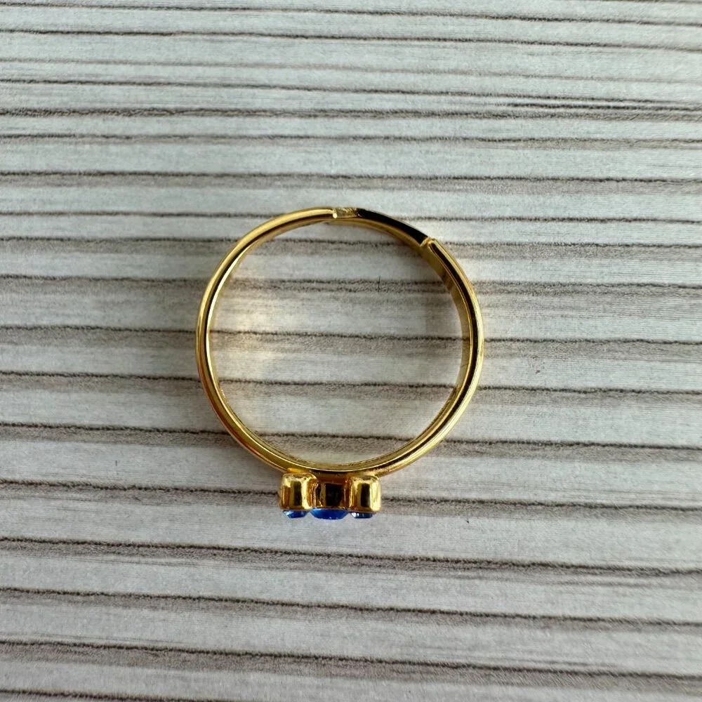 Vintage Mickey Mouse September Birthstone Ring